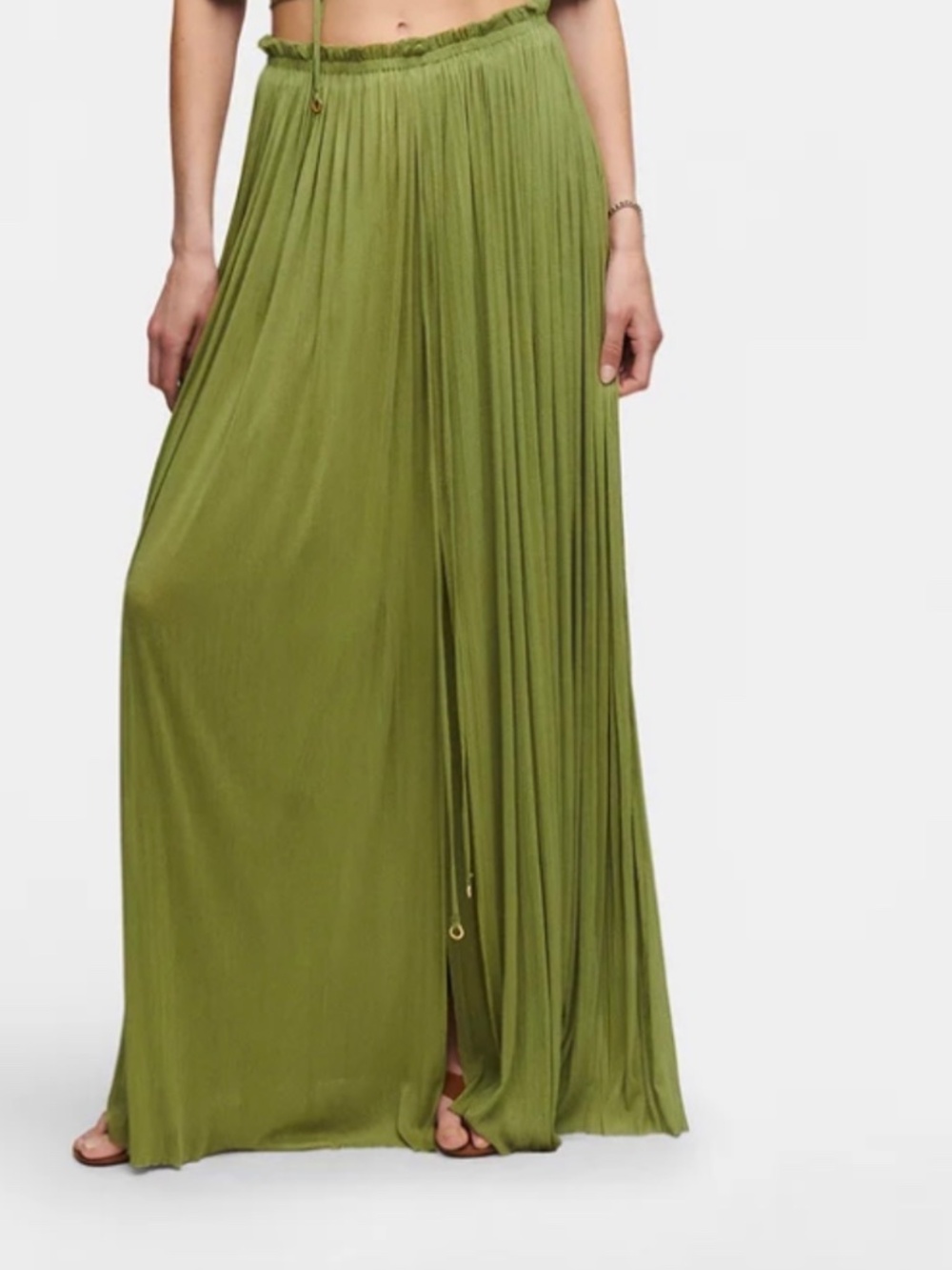 Hanne Bloch Long Shiny Skirt NWT